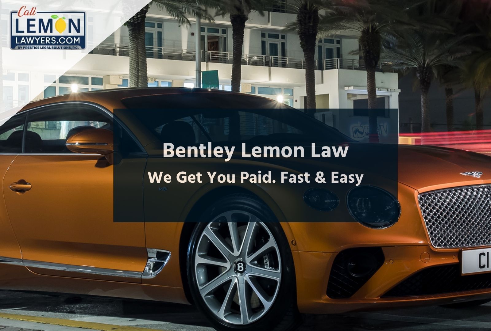 Bentley lemon law buyback