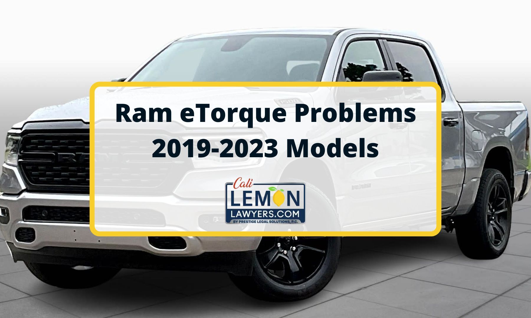 Ram eTorque Problems: 2019-2023 Models