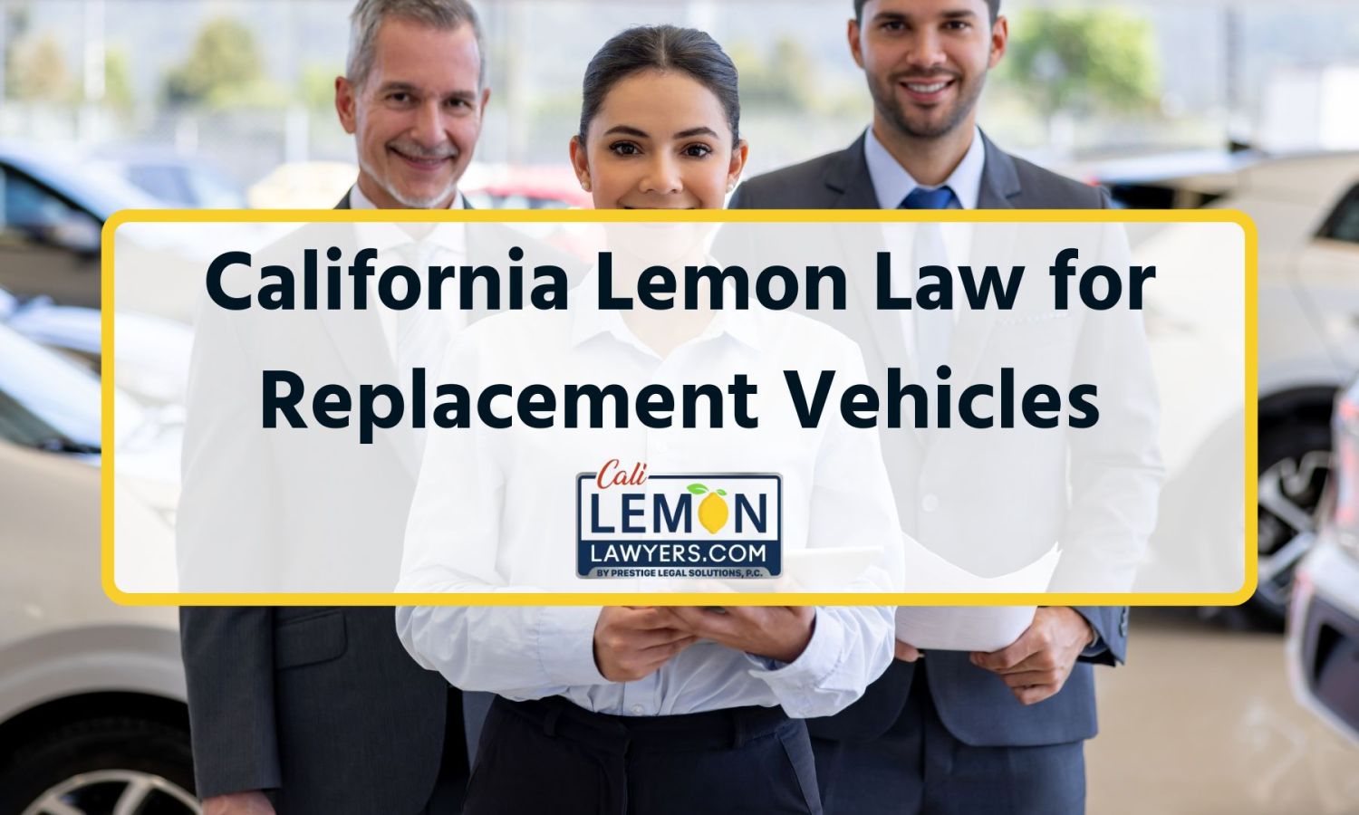 California Lemon Law for Replacement Vehicles and New Cars