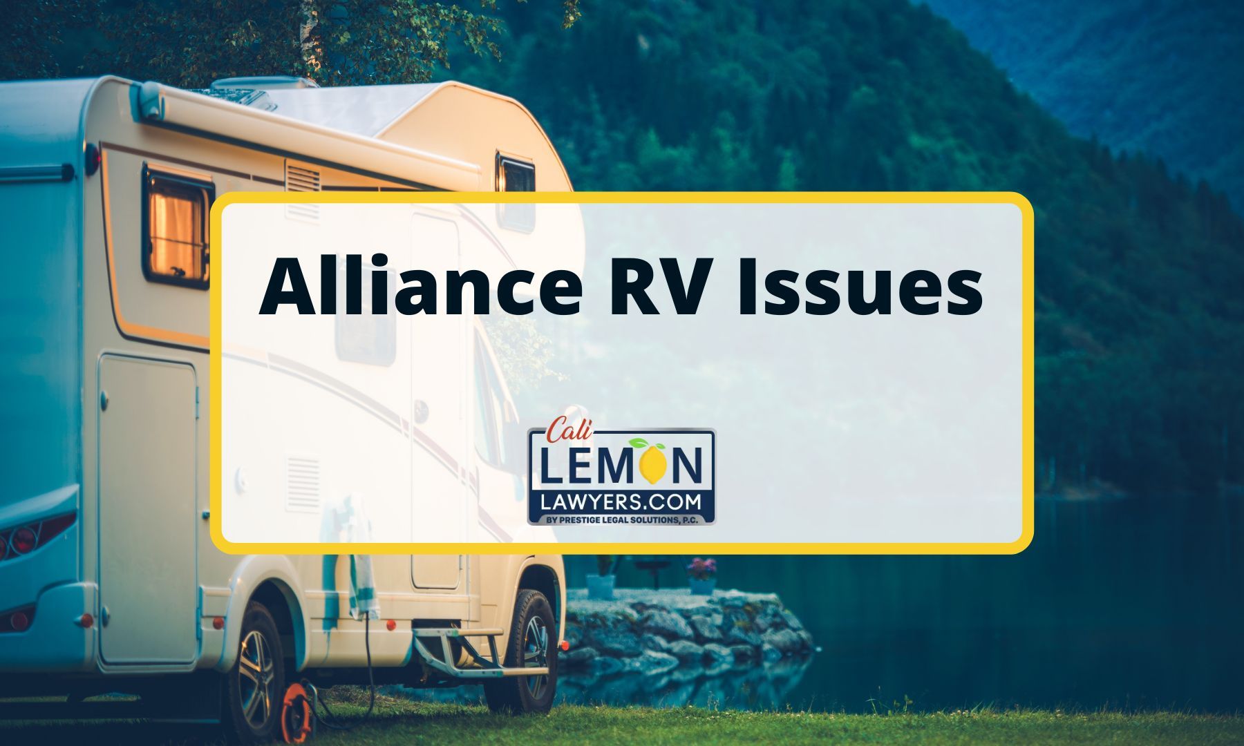 Alliance RV Issues