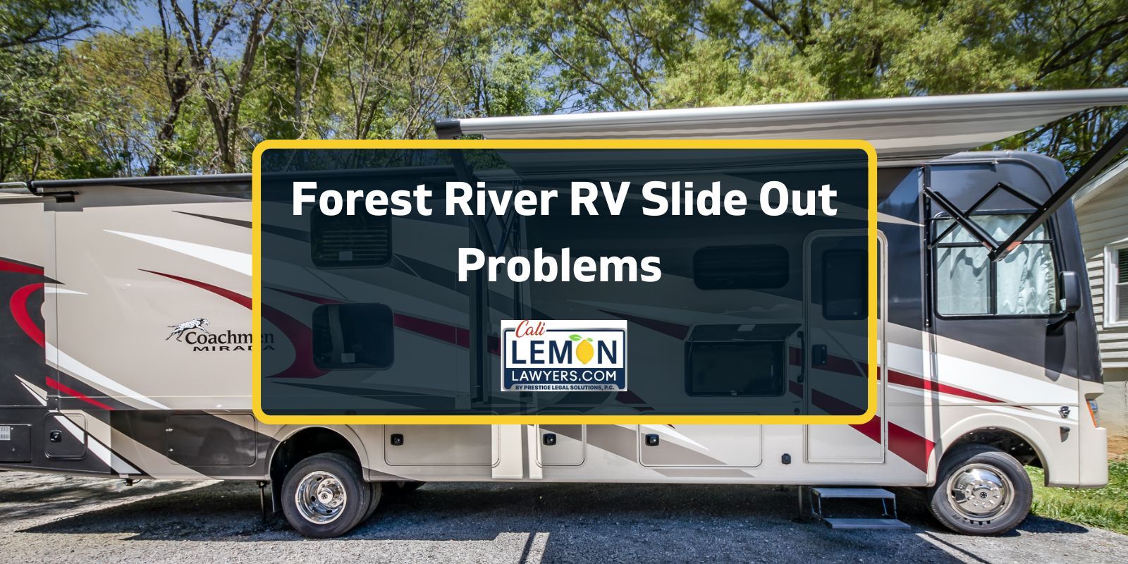 6 Most Common Forest River RV Slide Out Problems