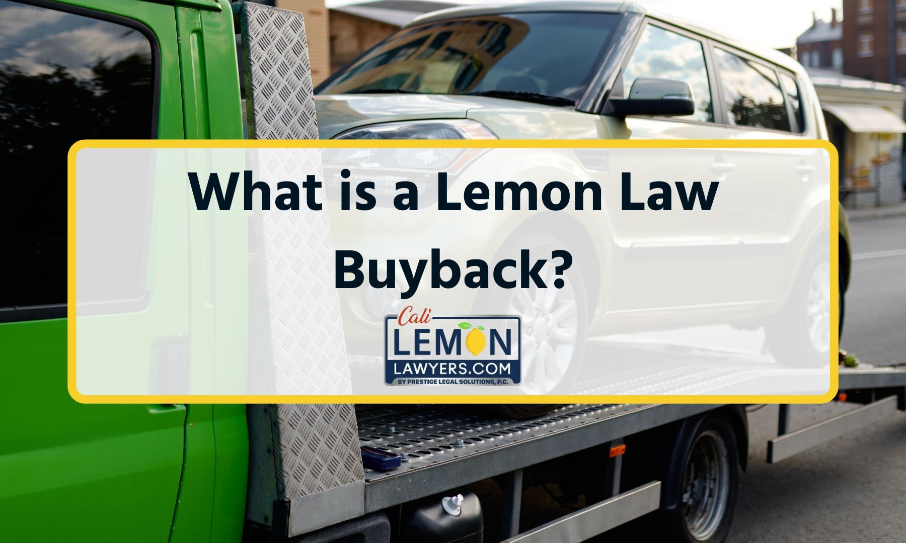 What is a Lemon Law Buyback: Complete Guide
