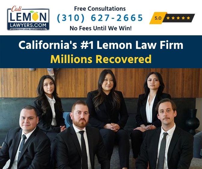 #1 Lemon Law Attorneys California